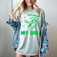 I Wear Kelly Green In My Memory Of My Dad Bile Duct Cancer Women's Comfort Colors T-Shirt Denim