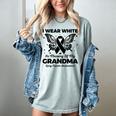 I Wear In Memory Of My Grandma Butterfly Lung Cancer Women's Comfort Colors T-Shirt Denim I Wear In Memory Of My Grandma Butterfly Lung Cancer Women's Comfort Colors T-Shirt Denim