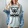 I Wear In Memory Of My Mom Butterfly Lung Cancer Women's Comfort Colors T-Shirt Denim