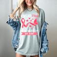 I Wear Pink In Memory Of My Aunt Women's Comfort Colors T-Shirt Denim I Wear Pink In Memory Of My Aunt Women's Comfort Colors T-Shirt Denim