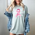 I Wear Pink In Memory Of My Daughter Breast Cancer Awareness Women's Comfort Colors T-Shirt Denim I Wear Pink In Memory Of My Daughter Breast Cancer Awareness Women's Comfort Colors T-Shirt Denim