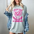 I Wear Pink In Memory Of My Godmother Breast Cancer Support Women's Comfort Colors T-Shirt Denim
