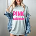 I Wear Pink In Memory Of My Grandma Breast Cancer Awareness Women's Comfort Colors T-Shirt Denim I Wear Pink In Memory Of My Grandma Breast Cancer Awareness Women's Comfort Colors T-Shirt Denim