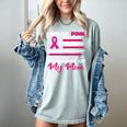 I Wear Pink In Memory Of My Mom Breast Cancer Awareness Premium Tri-Blend Women's Comfort Colors T-Shirt Denim I Wear Pink In Memory Of My Mom Breast Cancer Awareness Premium Tri-Blend Women's Comfort Colors T-Shirt Denim