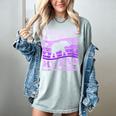I Wear Purple In Memory Of My Dad Alzheimer's Awareness Day Women's Comfort Colors T-Shirt Denim I Wear Purple In Memory Of My Dad Alzheimer's Awareness Day Women's Comfort Colors T-Shirt Denim