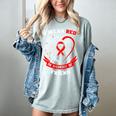 I Wear Red In Memory Of Friend Heart Disease Awareness Month Premium Women's Comfort Colors T-Shirt Denim I Wear Red In Memory Of Friend Heart Disease Awareness Month Premium Women's Comfort Colors T-Shirt Denim