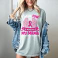 Wings Breast Cancer Shirt I Wear Pink In Memory Of My Mama Women's Comfort Colors T-Shirt Denim