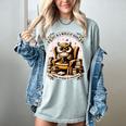 Wise Owl Reading Books Women's Comfort Colors T-Shirt Denim