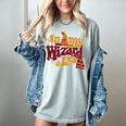 In My Wizard Era Groovy Bookish Fantasy Reader Book Lover Women's Comfort Colors T-Shirt Denim