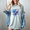 Women's Frutiger Aero Y2K Fish Women's Comfort Colors T-Shirt Denim