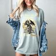 In a World Full Of Bookworms Be a Book Dragon Books Reading Women's Comfort Colors T-Shirt Denim