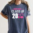 2018 Cosmetology Graduation Shirt Makeup Artist Women's Comfort Colors T-Shirt Denim