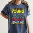 2019 African American High School Graduation Senior T Shirt Women's Comfort Colors T-Shirt Denim