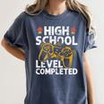 2019 High School Graduation Gamer Graduation Women's Comfort Colors T-Shirt Denim