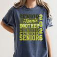 2026 Tennis Senior Brother Graduation Matching Family Women's Comfort Colors T-Shirt Denim