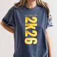 2K26 Class Of 2026 Graduation College Senior Back To School Premium Tri-Blend Women's Comfort Colors T-Shirt Denim