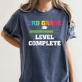 3rd Grade Level Complete Third Grade Graduation Women's Comfort Colors T-Shirt Denim
