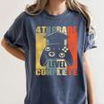 4th Grade Level Complete Gamer Class Of 2023 Graduation Women's Comfort Colors T-Shirt Denim