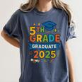 5th Grade Graduation 2025 Graphic – Class Of 2025 Theme Women's Comfort Colors T-Shirt Denim