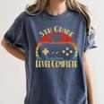 5th Grade Graduation Level Complete Women's Comfort Colors T-Shirt Denim