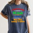 8th Grade Graduation Boys Girls Grad Education Women's Comfort Colors T-Shirt Denim