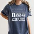 Aerospace Engineering Degree College Graduation T-Shirt Women's Comfort Colors T-Shirt Denim
