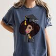 African Woman Educated Graduation 2019 Proud Women's Comfort Colors T-Shirt Denim