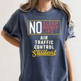 Air Traffic Control Major Student Shirt Graduation Women's Comfort Colors T-Shirt Denim