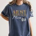 Army National Guard Mom Army National Guard Graduation Mom Women's Comfort Colors T-Shirt Denim