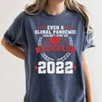 Bachelors Graduation 2022 Degree Bachelor Graduate Women's Comfort Colors T-Shirt Denim