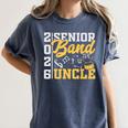 Band Senior Uncle Class Of 2026 Graduation Graduate Women's Comfort Colors T-Shirt Denim