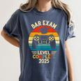 Bar Exam Level Complete 2025 Lawyer Law School Graduation Women's Comfort Colors T-Shirt Denim