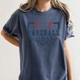Baseball Senior Night Baseball Senior 2025 Graduation 50 Women's Comfort Colors T-Shirt Denim