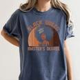 Black Queen With a Masters Degree Melanin Girls Graduation Women's Comfort Colors T-Shirt Denim