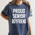 Boyfriend Graduation Party SEN19R Shirt Senior 2019 T-Shirt Women's Comfort Colors T-Shirt Denim