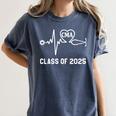 Certified Medical Assistant CMA Graduation Class Of 2025 Women's Comfort Colors T-Shirt Denim