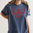 Cheerleading Senior Night Cheer Senior 2026 Graduation 69 Women's Comfort Colors T-Shirt Denim