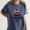 Chemo Graduation Day Victory Support Shirt Women's Comfort Colors T-Shirt Denim