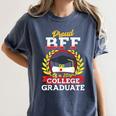 Class Of 2018 Graduation Tshirt For BFF Of Graduate Women's Comfort Colors T-Shirt Denim