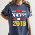Class Of 2019 Graduation Senior High School College Women's Comfort Colors T-Shirt Denim
