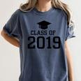 Class Of 2019 Shirt Graduation Gift Women's Comfort Colors T-Shirt Denim