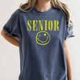 Class Of 2020 Senior 90s Grunge Graduation Women's Comfort Colors T-Shirt Denim