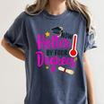 Class Of 2022 Four Degrees Hotter Graduation Day Master Grad Women's Comfort Colors T-Shirt Denim
