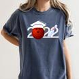 Class Of 2022 Graduation For Him Her Bowling Sports Women's Comfort Colors T-Shirt Denim