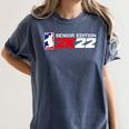 Class Of 2022 Senior Year Gamer Style Graduation For Grad Women's Comfort Colors T-Shirt Denim