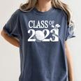 Class Of 2023 Graduation Senior Golfer Golf Player Women's Comfort Colors T-Shirt Denim
