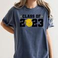 Class Of 2023 Graduation Waterpolo Senior 2023 Women's Comfort Colors T-Shirt Denim