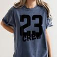 Class Of 2023 Seniors 23 Senior Graduation Idea Women's Comfort Colors T-Shirt Denim