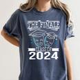 Class Of 2024 Finale Drama Theater Club Actor Graduation Women's Comfort Colors T-Shirt Denim