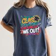 Class Of 2025 We Out Graffiti Graduation 2025 Women's Comfort Colors T-Shirt Denim